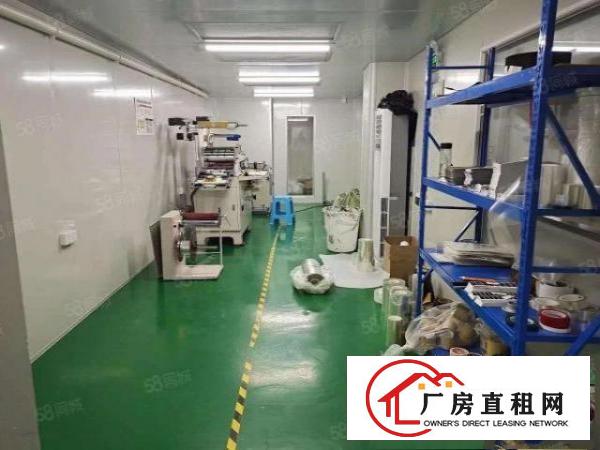  寮步西溪村2楼600平标准厂房出租带无尘车间带装修入驻可生产