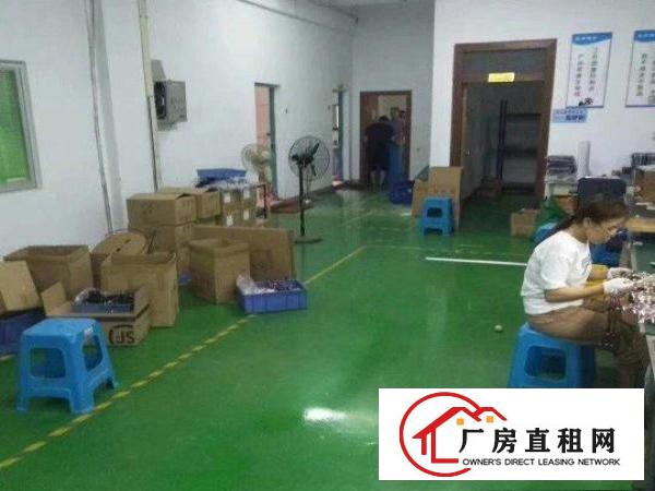  寮步镇工业园楼上精装修400方，带地坪漆，公摊小，进车方便