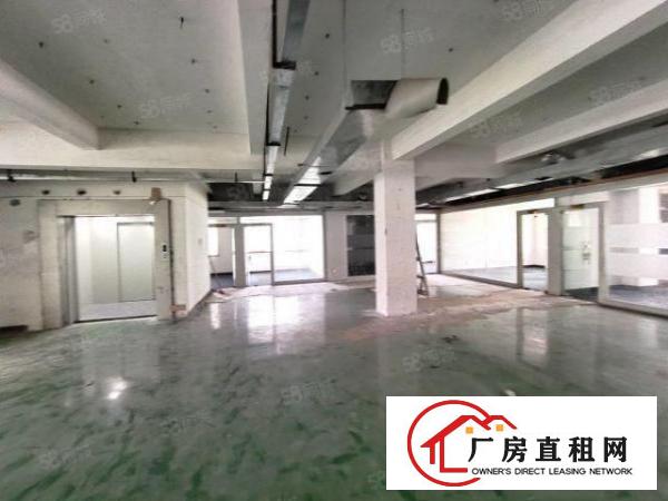  东莞汽车东站旁新出二楼1000平方，有6间办公室，配2吨货梯