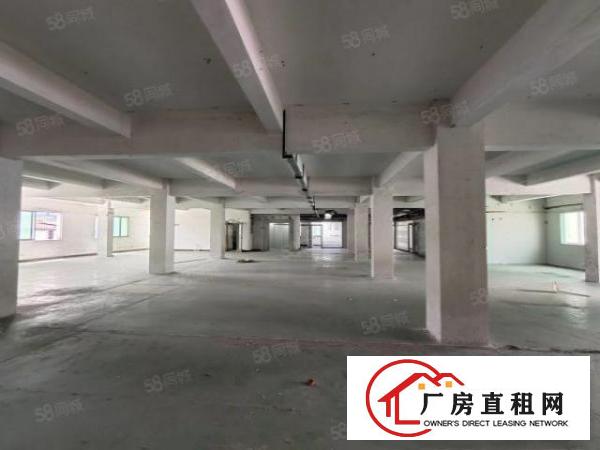  东莞汽车东站旁新出二楼1000平方，有6间办公室，配2吨货梯
