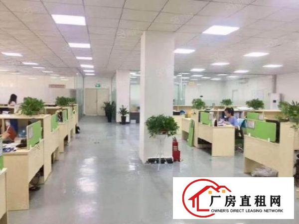  寮步新出花园式厂房楼上精装修1200.园区空地大，可办环评