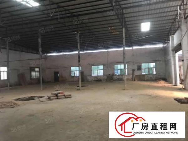  寮步镇竹园村单一层300平钢构铁皮厂房出租高6.5米带办公室