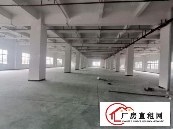  寮步竹园标准厂房分租一楼600平方现成航车，带地坪漆