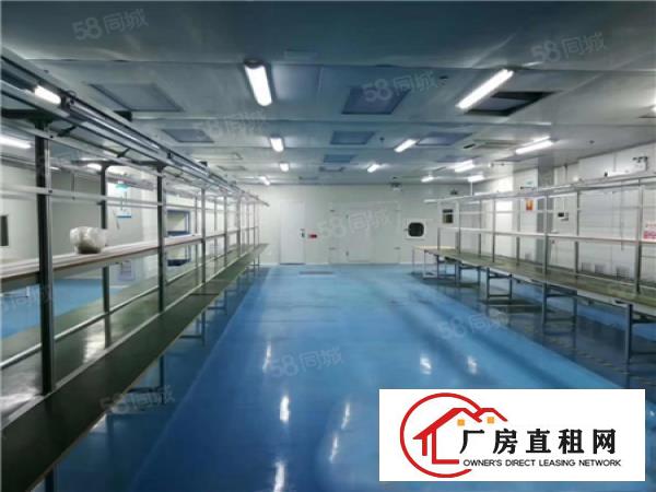 寮步镇良边村二楼500平标准厂房出租现成洁净车间入驻即可生产