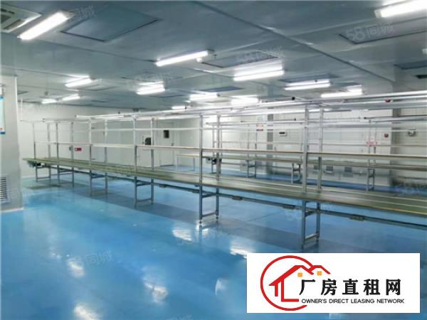  寮步镇良边村二楼500平标准厂房出租现成洁净车间入驻即可生产