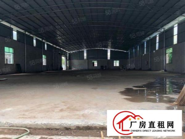  石排镇5600平钢构厂房招租！消防证件齐全形象好空地超大