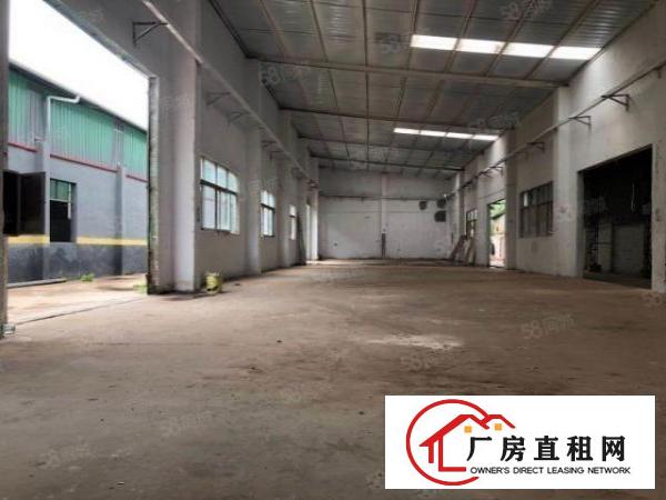  石排镇5600平钢构厂房招租！消防证件齐全形象好空地超大