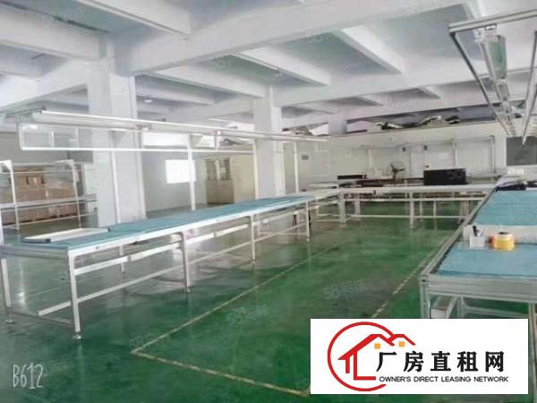  大岭山107道边现成5800平无尘车间出租豪华办公室装修