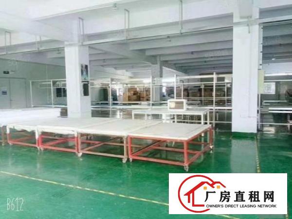  大岭山107道边现成5800平无尘车间出租豪华办公室装修