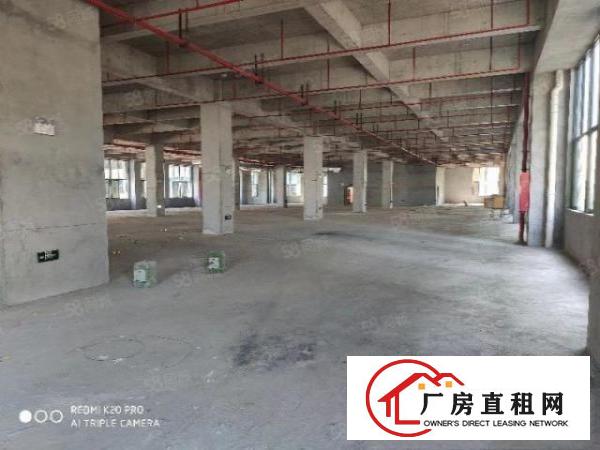  全新玻璃幕墙重型工业设计楼上2t承重产业园区，证件齐全