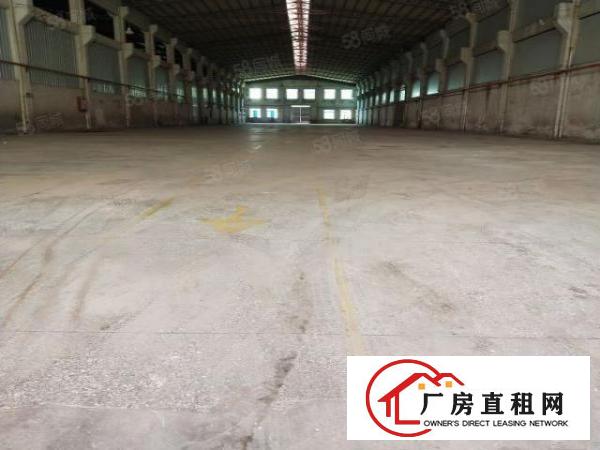  洪梅镇独院厂房空地大滴水9米证件齐全有卸货平台，中间没有柱子