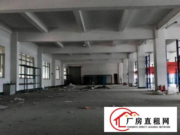  万江标准厂房一楼1500平方形象好急租空地大，水电线路齐全，