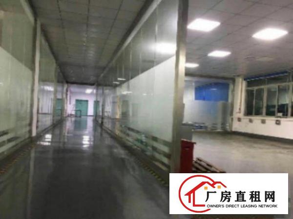  万江简沙洲标准厂房楼上三楼2300平方带消防喷淋出租带无尘车