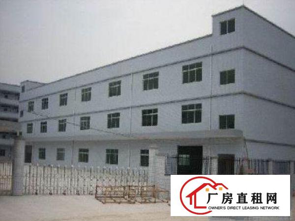  万江石美工业区新出花园式厂房一楼2000平带牛角