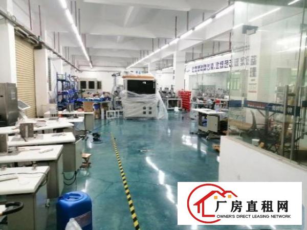  万江一楼1500平方现成装修办公室车间出租