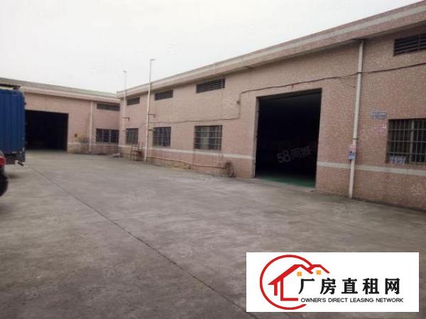  万江新村工业区新出原房东单一层厂房700平方