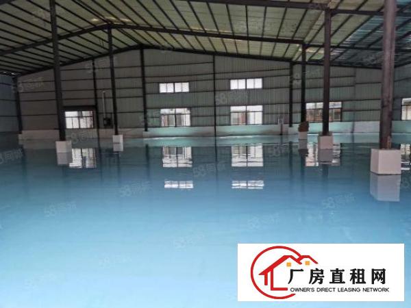  石美全新单一层滴水7米1600平方，全新地坪漆水电
