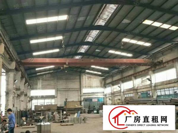  带航车10T空地非常大，中堂砖墙到顶10米厂房出租，