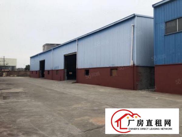  原房东直租九成新单一层厂房1500平，滴水8米高，现成水电