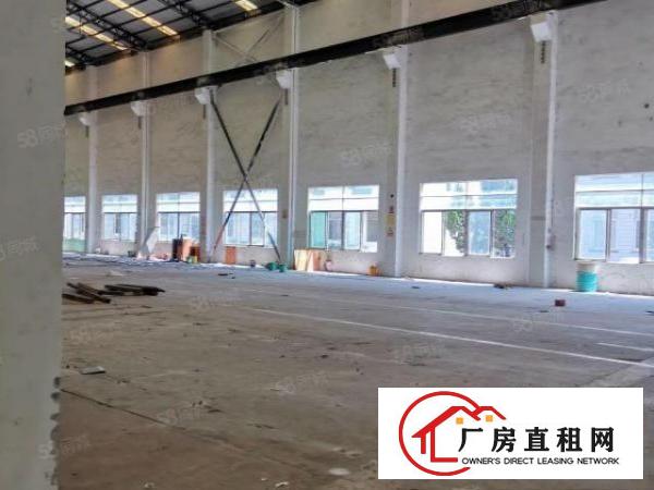  中堂镇新出单一层独院2500平方带10吨行车厂房招租
